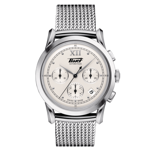 Tissot Heritage 1948 Paslanmaz Çelik / Gümüş / Bilezik 39.5mm, referans T66.1.782.33