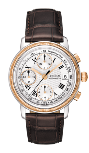 Bridgeport Automatic Chronograph Pembe Altın Bezel 37.8 mm