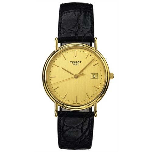 Tissot Carmel Quartz 33.9 Sarı Altın / Champagne / Kayış, referans T71.3.434.21