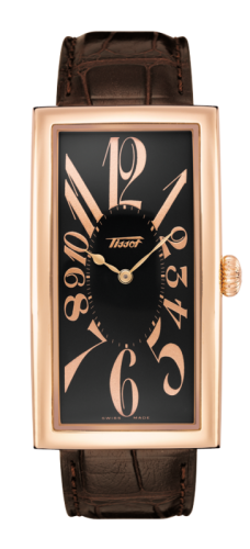 Tissot Prince 1 Mechanical Pembe Altın / Siyah, referans T71.8.108.52