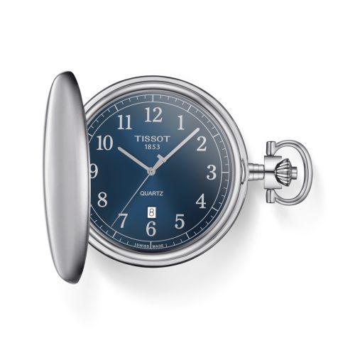 Tissot Tissot Savonette Quartz Paslanmaz Çelik / Mavi, referans T862.410.19.042.00