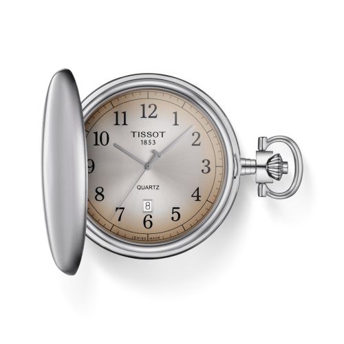 Tissot Tissot Savonette Quartz Paslanmaz Çelik / Kahverengi, referans T862.410.19.292.00