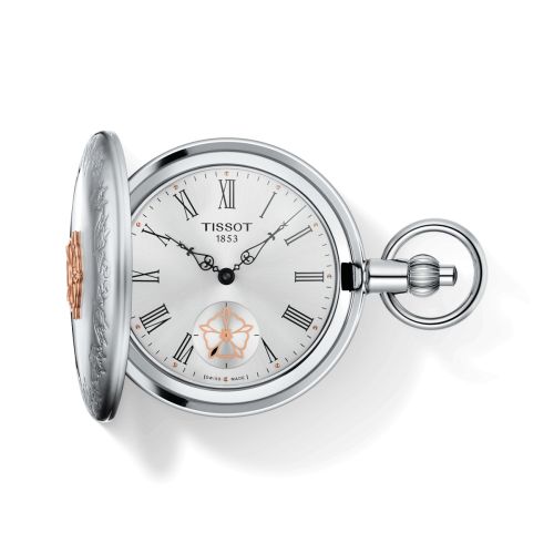 Tissot Double Savonnette Mechanical Brass / Palladium, referans T865.405.99.038.00