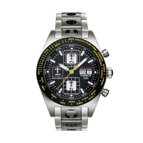 PRS 516 Automatic Chronograph 42 Paslanmaz Çelik /  Siyah / Bilezik
