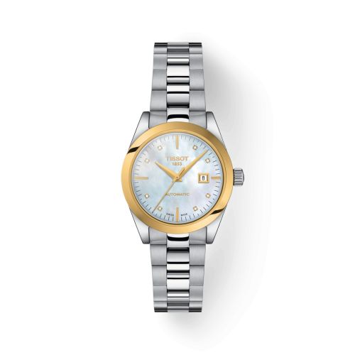 Tissot T-My Automatic Paslanmaz Çelik - Sarı Altın / BeMOPge 29.3mm, referans T930.007.41.116.00