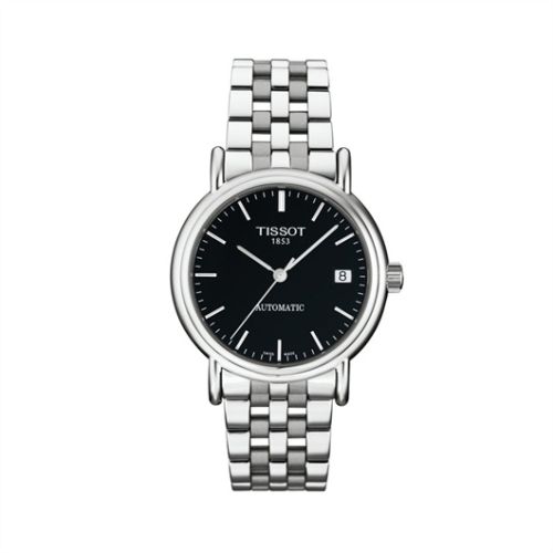 Tissot Carson Automatic 35.5 Stainless Steel / Black / Bracelet, reference T95.1.483.51