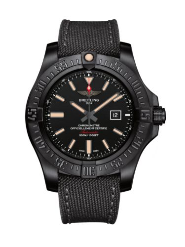 Breitling Avenger Siyahbird 48 Black Titanium / Volcano Black  / Military, reference V1731010.BD12.100W
