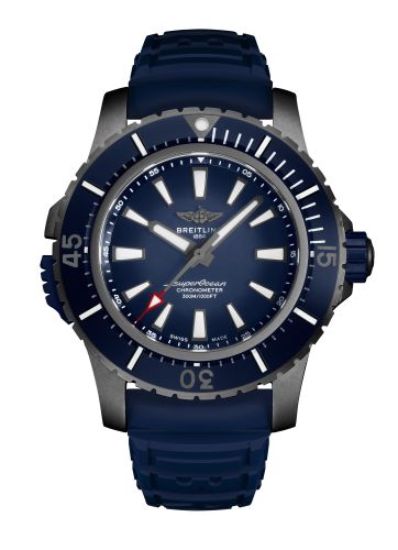 Breitling Superocean II 48 Titanyum / Mavi / Kauçuk / Pin, referans V17369101C1S1