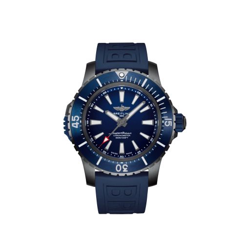 Breitling Superocean II 48 Titanyum / Mavi / Kauçuk / Pin, referans V17369161C1S1