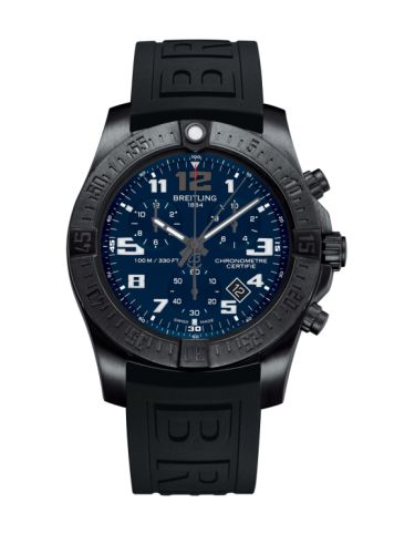 Breitling Chronospace Evo Gece Mission / Blue / Rubber 43mm, reference V7333010.C939.152S