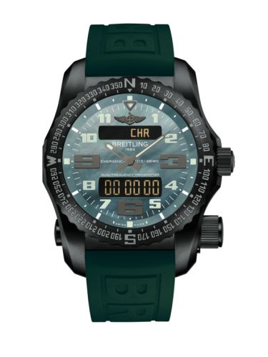 Emergency II Gece Mission / Yeşil Mother-of-Pearl / Kauçuk / Folding 51 mm