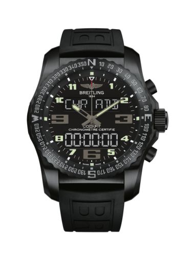 Cockpit B50 Gece Mission / Siyah / Kauçuk / Folding 46 mm