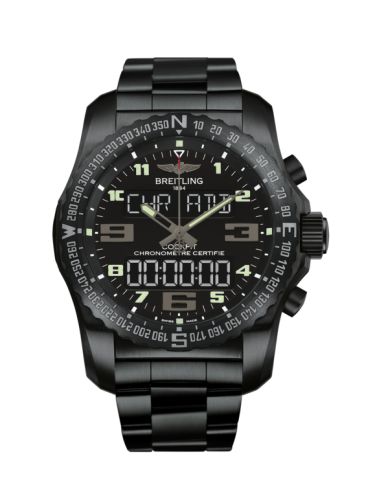 Cockpit B50 Gece Mission / Siyah / Bilezik 46 mm