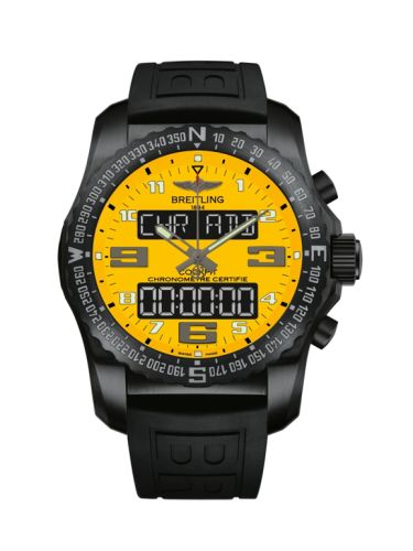Cockpit B50 Gece Mission / Sarı / Kauçuk / Folding / Boutique Edition 46 mm