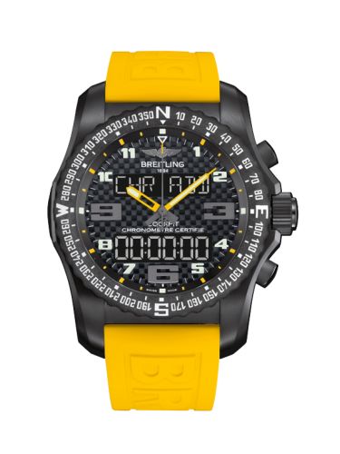 Cockpit B50 Gece Mission / Carbon Sarı / Kauçuk / Boutique Edition 46 mm