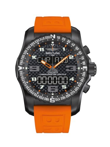 Cockpit B50 Gece Mission / Carbon Turuncu / Kauçuk / Boutique Edition 46 mm