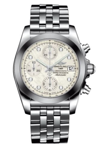 Breitling Chronomat 38 SleekT Pearl Elmas, referans W1331012/A776/385A