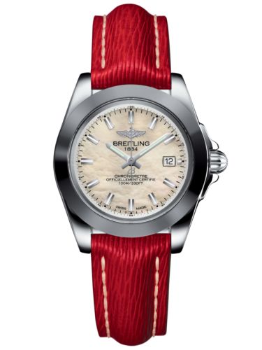 Breitling Galactic 32 Sleek Edition Paslanmaz Çelik / Pearl / Sahara, referans W7133012/A800/209X/A14BA.1