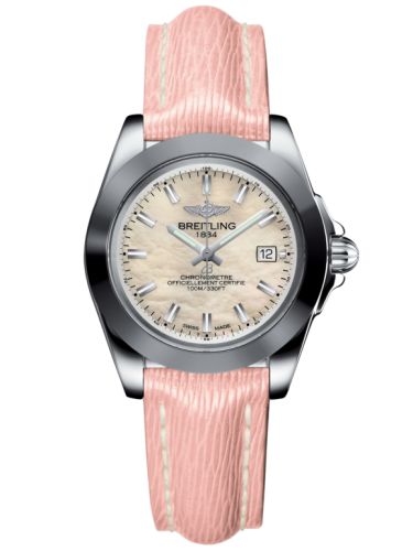 Breitling Galactic 32 Sleek Edition Paslanmaz Çelik / Pearl / Sahara, referans W7133012/A800/238X/A14BA.1