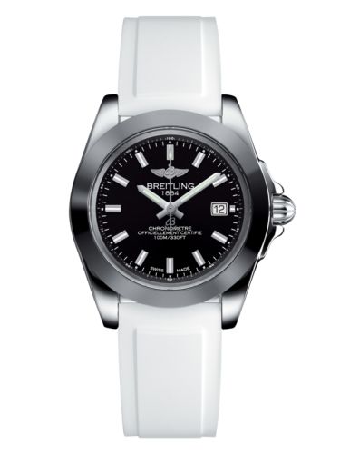 Breitling Galactic 32 Sleek Edition Paslanmaz Çelik / Trophy Siyah / Kauçuk, referans W7133012/BF62/164S/A14S.1