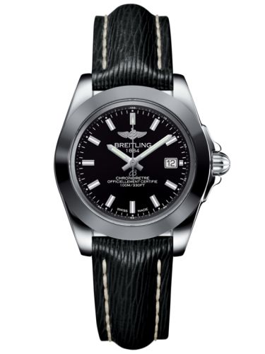 Breitling Galactic 32 Sleek Edition Paslanmaz Çelik / Trophy Siyah / Sahara, referans W7133012/BF62/208X/A14BA.1