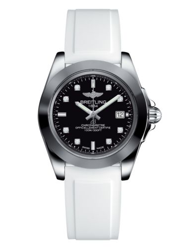 Breitling Galactic 32 Sleek Edition Paslanmaz Çelik / Trophy Siyah Elmas / Kauçuk, referans W7133012/BF63/164S/A14S.1