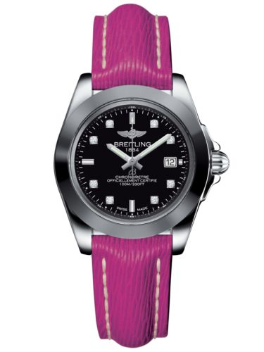 Breitling Galactic 32 Sleek Edition Paslanmaz Çelik / Trophy Siyah Elmas / Sahara, referans W7133012/BF63/241X/A14BA.1