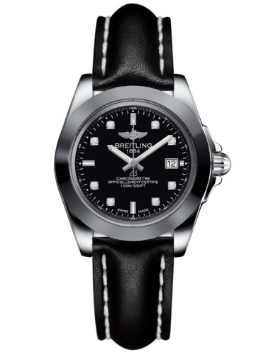 Breitling Galactic 32 Sleek Edition Paslanmaz Çelik / Trophy Siyah Elmas / Calf, referans W7133012/BF63/408X/A14BA.1