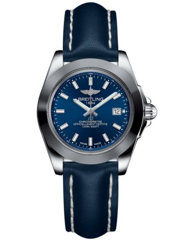 Breitling Galactic 32 Sleek Edition Paslanmaz Çelik / Horizon Mavi / Calf, referans W7133012/C951/116X/A14BA.1