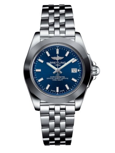Breitling Galactic 32 Sleek Edition Paslanmaz Çelik / Horizon Mavi / Bilezik, referans W7133012/C951/792A
