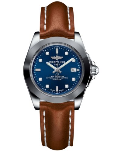 Breitling Galactic 32 Sleek Edition Paslanmaz Çelik / Horizon Mavi Elmas / Calf, referans W7133012/C966/406X/A14BA.1