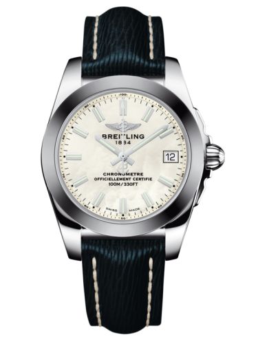 Breitling Galactic 36 Paslanmaz Çelik / SleekT / Pearl / Sahara, referans W7433012.A779.215X