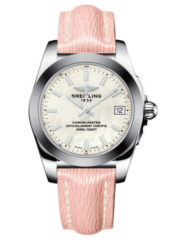 Breitling Galactic 36 Paslanmaz Çelik / SleekT / Pearl / Sahara, referans W7433012.A779.239X