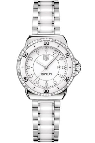 TAG Heuer Formula 1 32 Paslanmaz Çelik / Elmas / Beyaz / Bilezik, referans WAH1313.BA0868