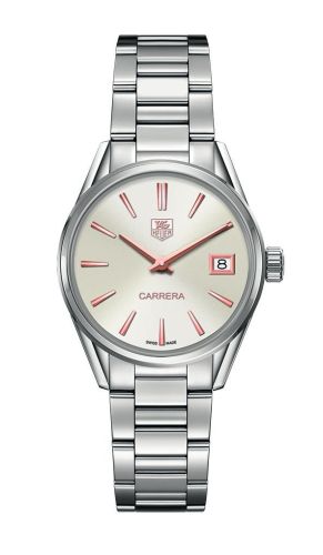 TAG Heuer Carrera Lady Quartz 32 Stainless Steel / Silver / Bracelet, reference WAR1312.BA0773