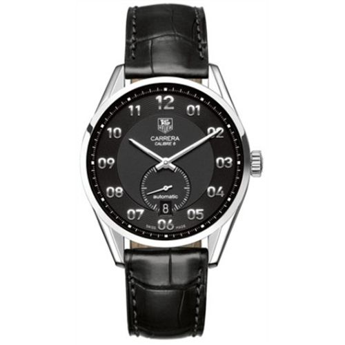 TAG Heuer Carrera Calibre 6 39 Stainless Steel / Black / Alligator, reference WAR2110.FC6180