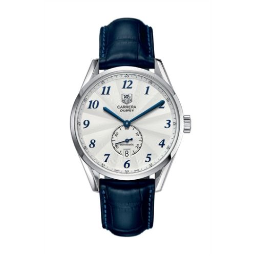 TAG Heuer Carrera Calibre 6 39 Heritage Stainless Steel / Silver / Alligator, reference WAS2111.FC6293