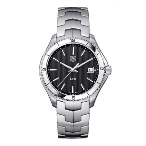 Link Quartz 39 Paslanmaz Çelik / Siyah