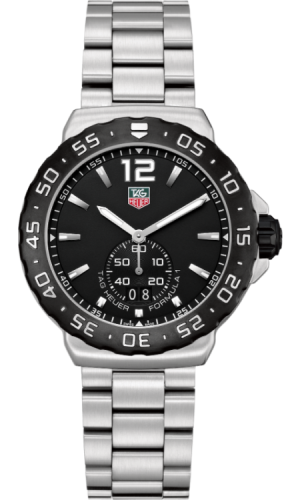 TAG Heuer Formula 1 Big Date 42 Paslanmaz Çelik / Siyah / Bilezik, referans WAU1110.BA0858