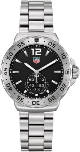 TAG Heuer Formula 1 Big Date 42 Paslanmaz Çelik / Siyah / Bilezik, referans WAU1112.BA0858