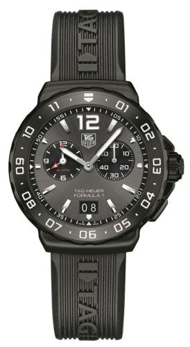 TAG Heuer Formula 1 Alarm 42 Titanyum PVD / Siyah / Kauçuk, referans WAU111D.FT6024