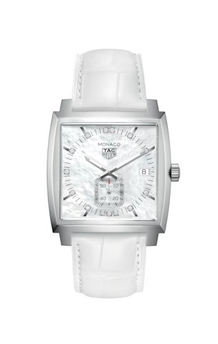 TAG Heuer Monaco Quartz Paslanmaz Çelik / MOP, referans WAW131B.FC6247