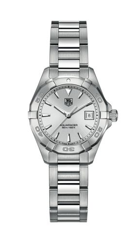 TAG Heuer Aquaracer 300M Quartz 27 Paslanmaz Çelik / Gümüş / Bilezik, referans WAY1411.BA0920
