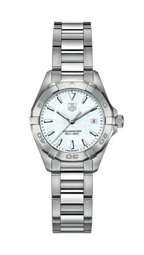 TAG Heuer Aquaracer 300M Quartz 27 Paslanmaz Çelik / MOP / Bilezik, referans WAY1412.BA0920