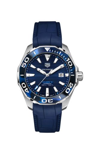 TAG Heuer Aquaracer 300M Calibre 5 43 Tortoise Mavi, referans WAY201P.FT6178