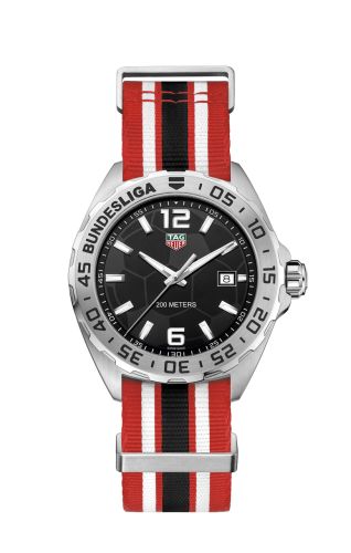 TAG Heuer Formula 1 Quartz 43 Paslanmaz Çelik / Bundesliga, referans WAZ1013.BC0888
