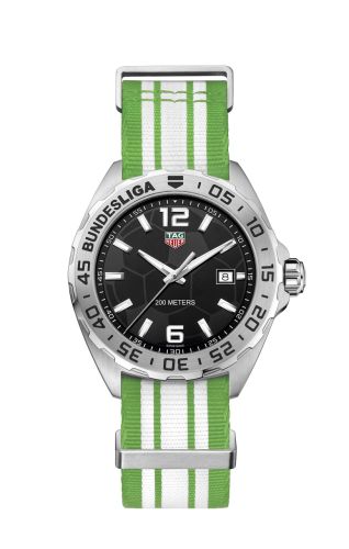 TAG Heuer Formula 1 Quartz 43 Paslanmaz Çelik / Bundesliga, referans WAZ1013.BC0889