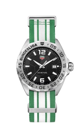 TAG Heuer Formula 1 Quartz 43 Paslanmaz Çelik / Bundesliga, referans WAZ1013.BC0890