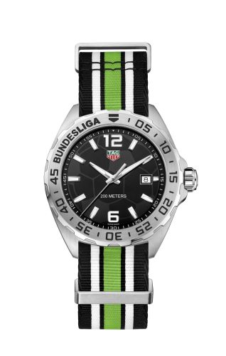 TAG Heuer Formula 1 Quartz 43 Paslanmaz Çelik / Bundesliga, referans WAZ1013.BC0891