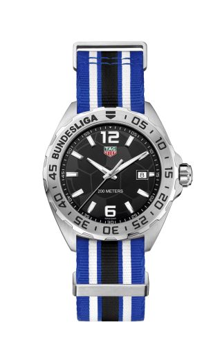 TAG Heuer Formula 1 Quartz 43 Paslanmaz Çelik / Bundesliga, referans WAZ1013.BC0893